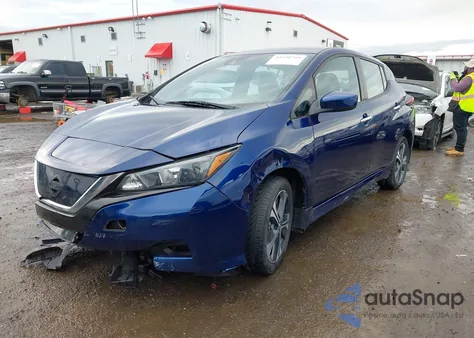 2020 Nissan Leaf Sv Plus 62 Kwh z USA, uszkodzony, nr VIN 1N4BZ1CP3LC304431